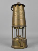 A Reproduction Brass Miners Safety Lamp Type 6