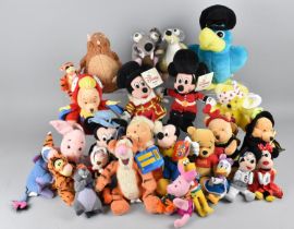 A Collection of Various Soft Toys