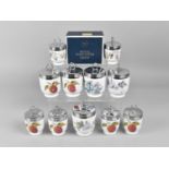 A Collection of Eleven Royal Worcester Egg Coddlers