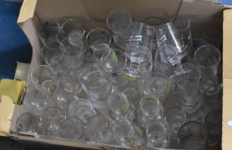 A Collection of Various Glasses to Include Guinness etc