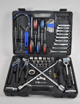 A Modern Tool Set to include Sockets, Spanners and Screwdrivers Etc