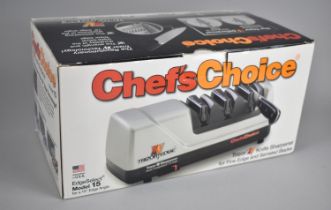 A Boxed and Unused Chefs Choice American Electric Knife Sharpener