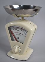 A Domestic Combination Kitchen Scale and Timer by Dulton, 27cms High