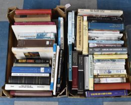 Two Boxes of Various American Western Books etc