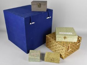A Collection of Various Oriental Boxes to Comprise Large Examples