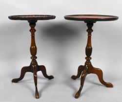 Two Modern Tripod Wine Tables