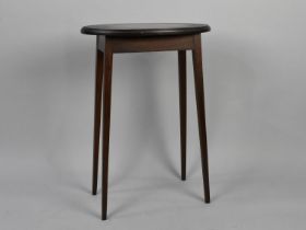 A Mid 20th Century Oval Mahogany Occasional Table, 49cms Wide