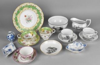 A Collection of 19th Century ad 20th Century Ceramics to Comprise 19th Century English Porcelain