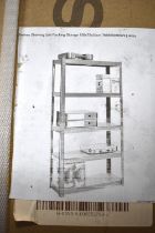 A New and Unopened Shelf Unit Racking, 150x75x30cms