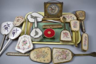 A Collection of Various Mid 20th Century Part Dressing Table Sets