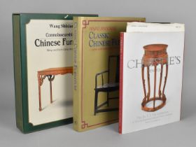 Two Volumes of Wang Shixiang Connoisseurship of Chinese Furniture, a Hardback Volume of Wang