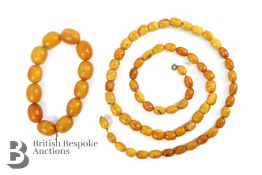 Set of Butterscotch Amber Beads