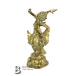 Cast Brass Figure of a Indonesian Deity