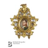 Early 19th Century French Portrait Miniature