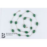 Jade Bead Necklace