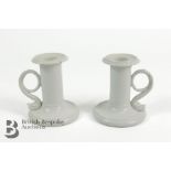 Royal Worcester Candlestick Holders