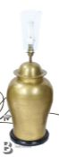 Besselink and Jones 'Temple Jar' Lamp