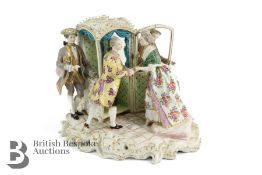 Continental 18th Century Figural Group