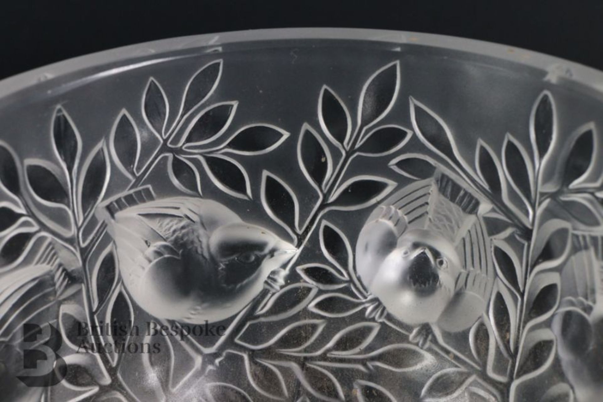 Lalique Frosted Glass Vase - Image 6 of 7