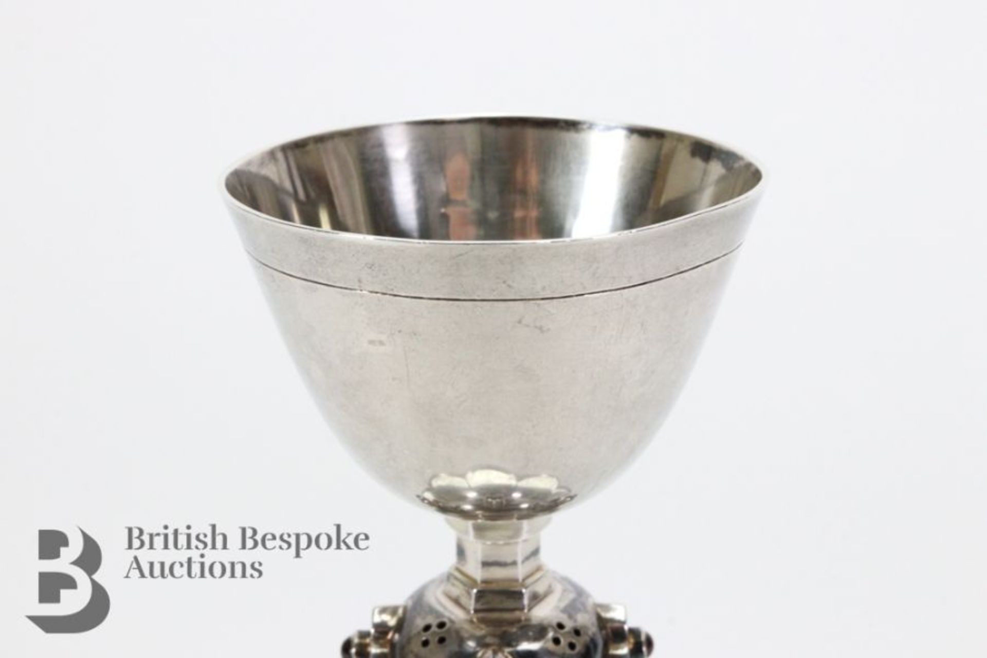 Silver Chalice and Paten - Image 4 of 7