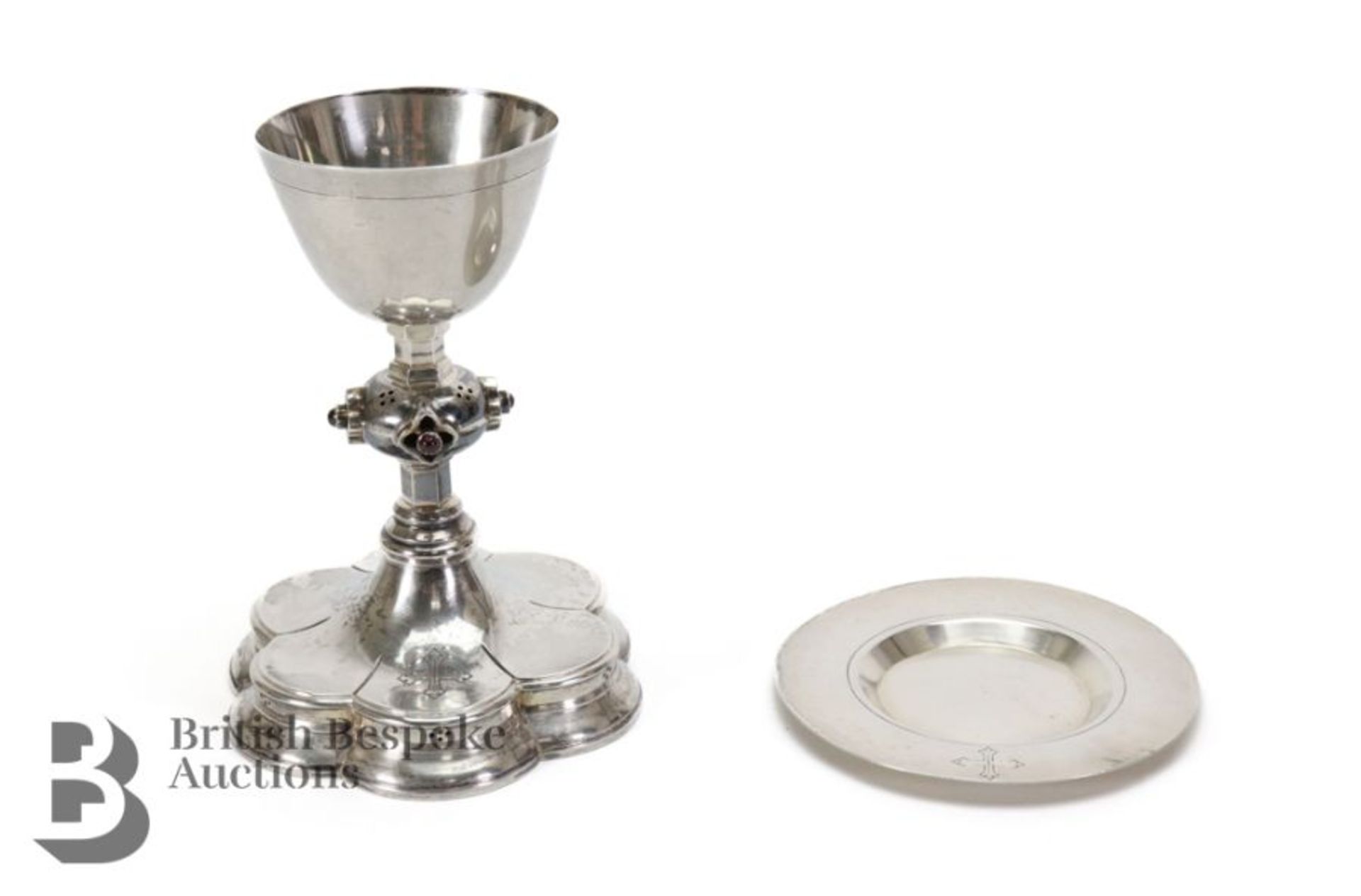 Silver Chalice and Paten