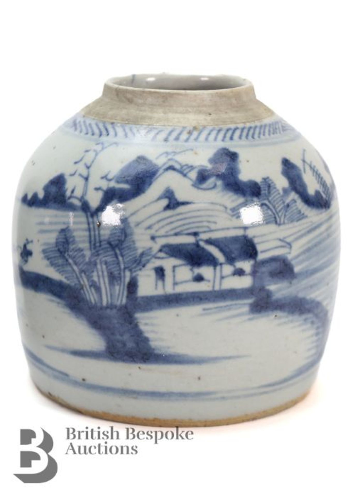 Chinese Blue and White Ginger Jar - Image 2 of 10
