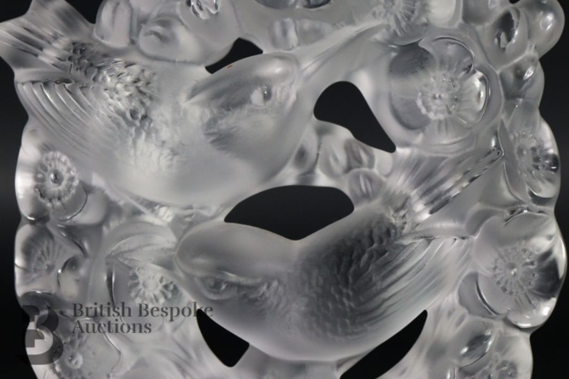 Lalique Glass Candleholder - Image 5 of 7