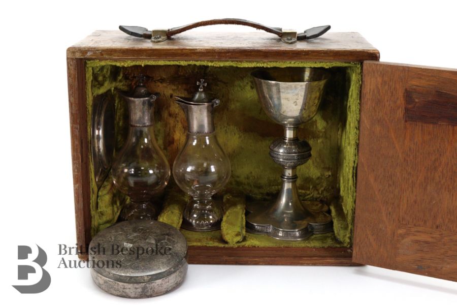 Silver Travelling Communion Set - Image 4 of 7