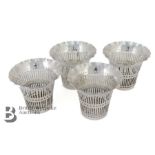 Four Silver Bread Baskets