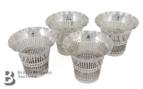 Four Silver Bread Baskets