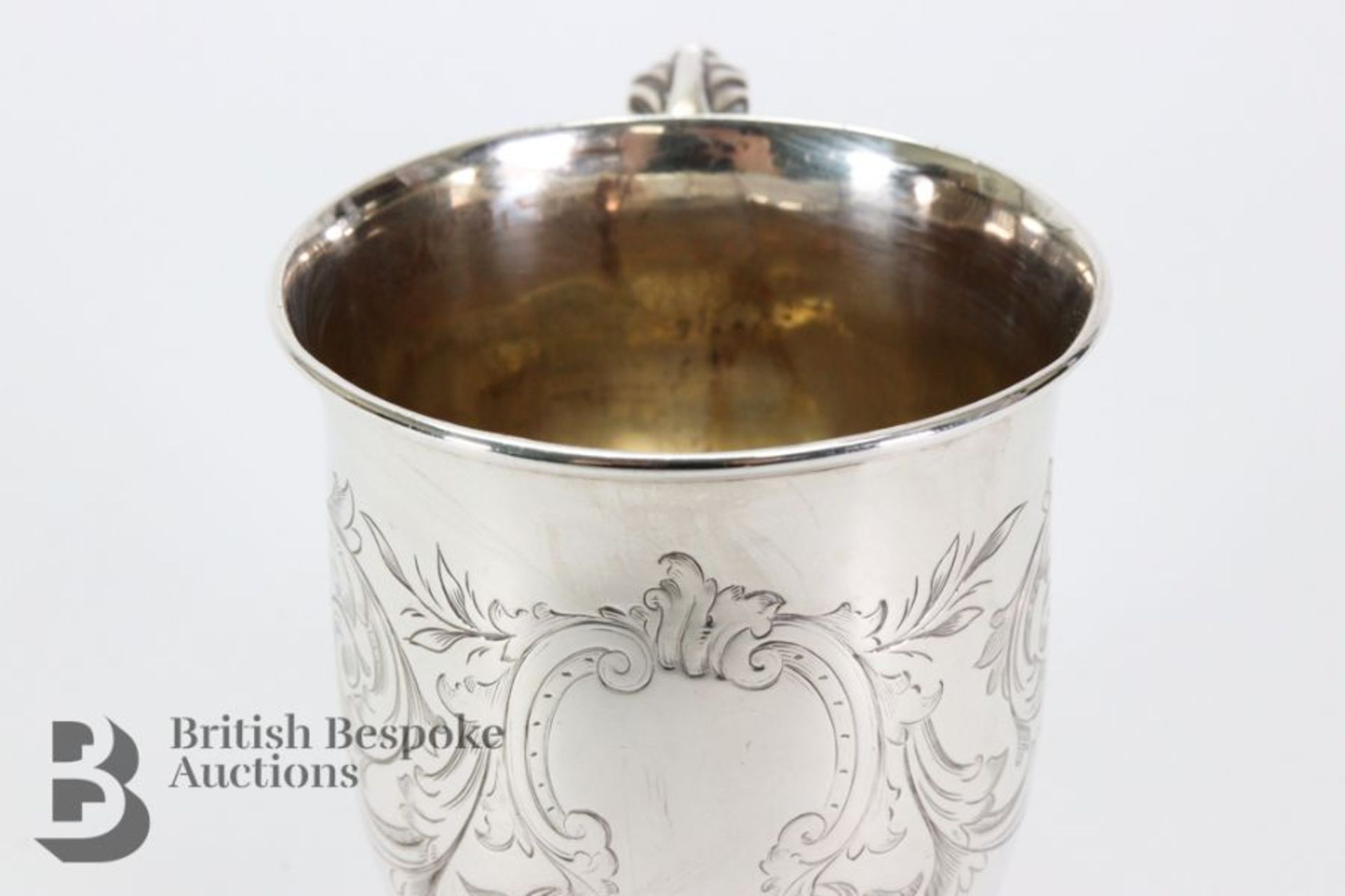 Victorian Silver 1/2 Pint Tankard - Image 4 of 7