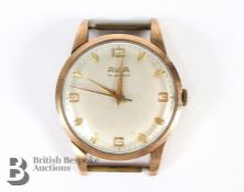 Gentleman's 9ct Avia Wrist Watch