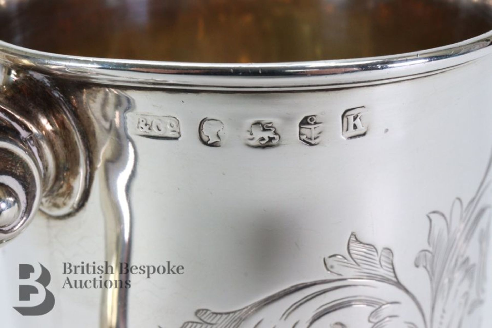 Victorian Silver 1/2 Pint Tankard - Image 7 of 7