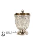 Victorian Silver Christening Mug