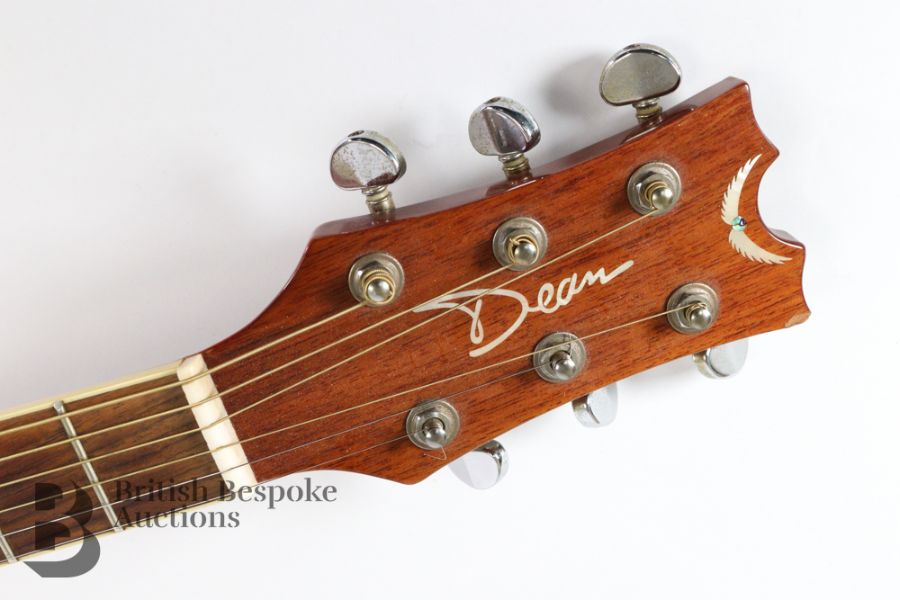 Dean Electro Acoustic Guitar - Image 6 of 12