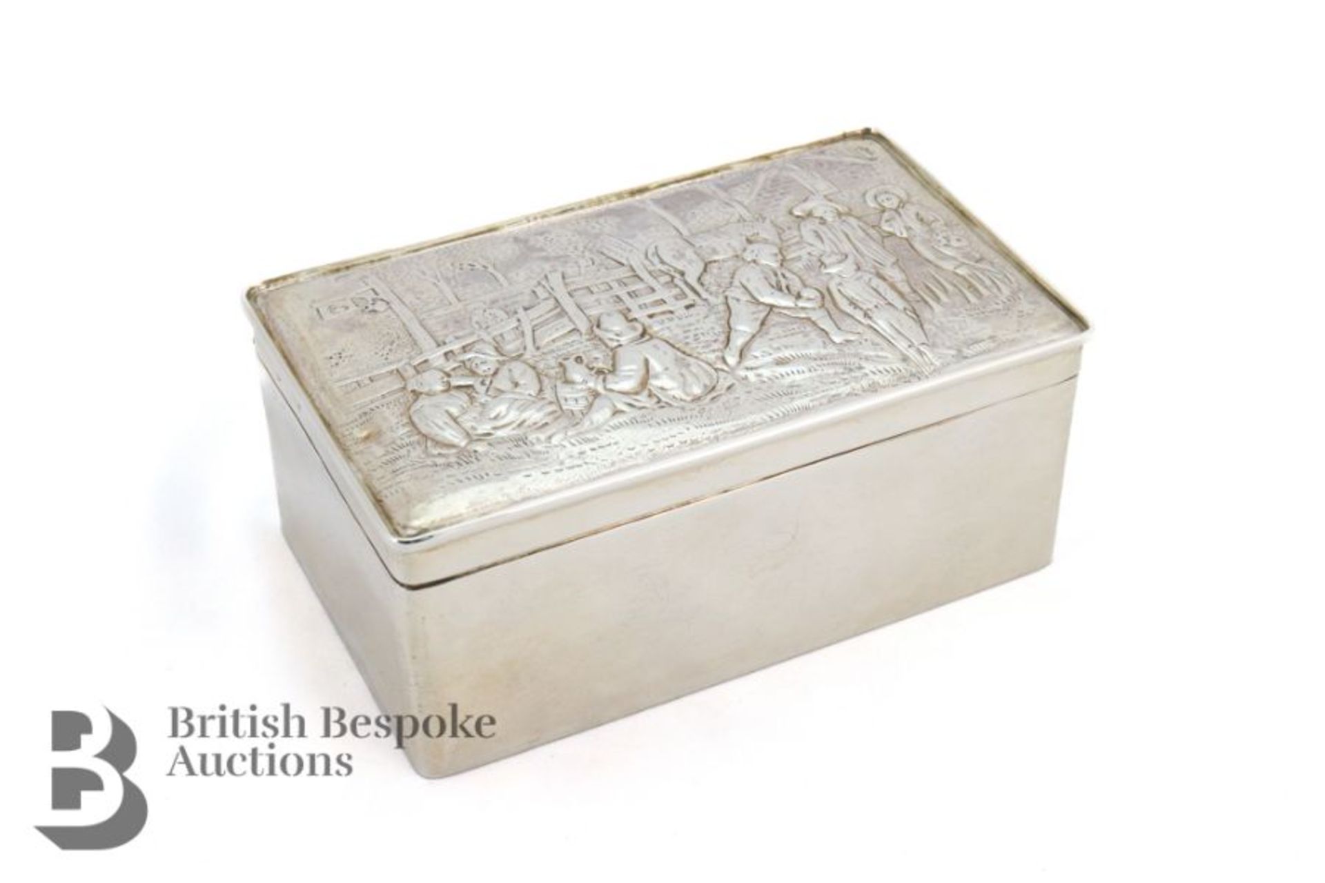 Silver Cigarette Box - Image 2 of 6