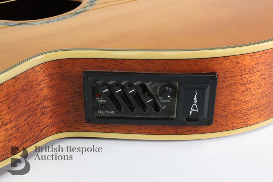 Dean Electro Acoustic Guitar - Image 8 of 12