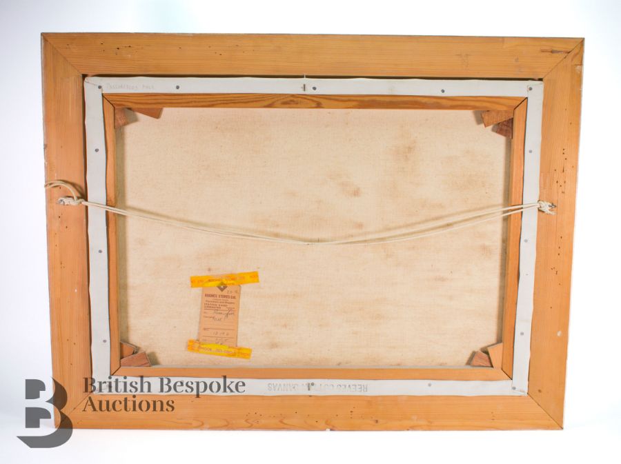 Marcus Holley Ford (1914-1989) Oil on Canvas - Image 5 of 6