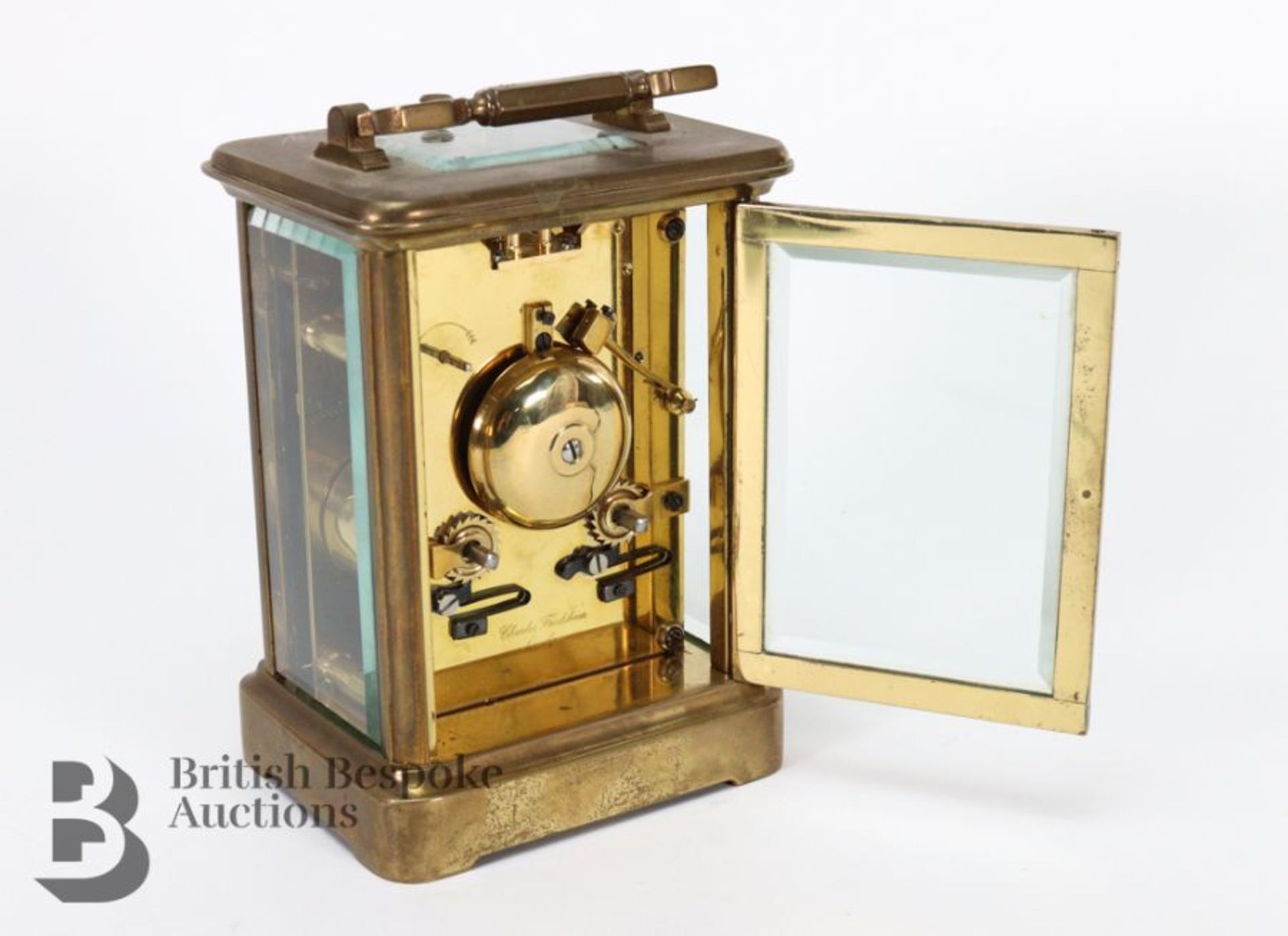 Brass Carriage Clock - Image 6 of 6
