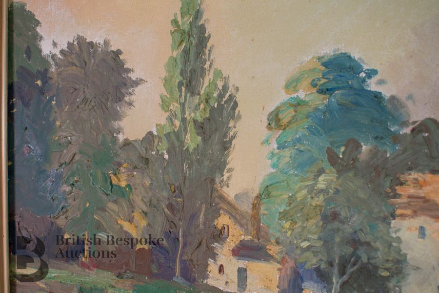 Marcus Holley Ford (1914-1989) Oil on Canvas - Image 3 of 6