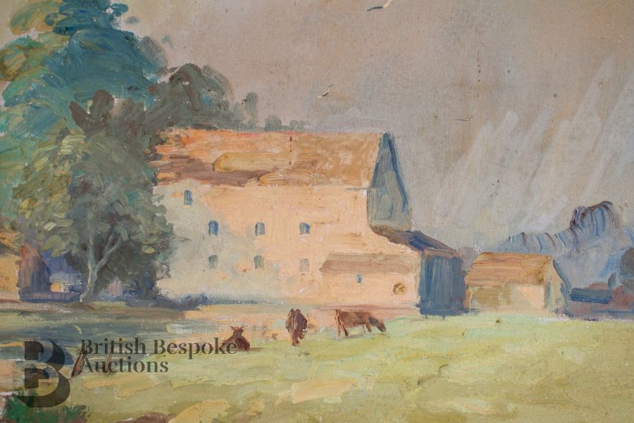 Marcus Holley Ford (1914-1989) Oil on Canvas - Image 2 of 6