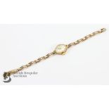 Lady's 9ct Gold Rotary Cocktail Watch