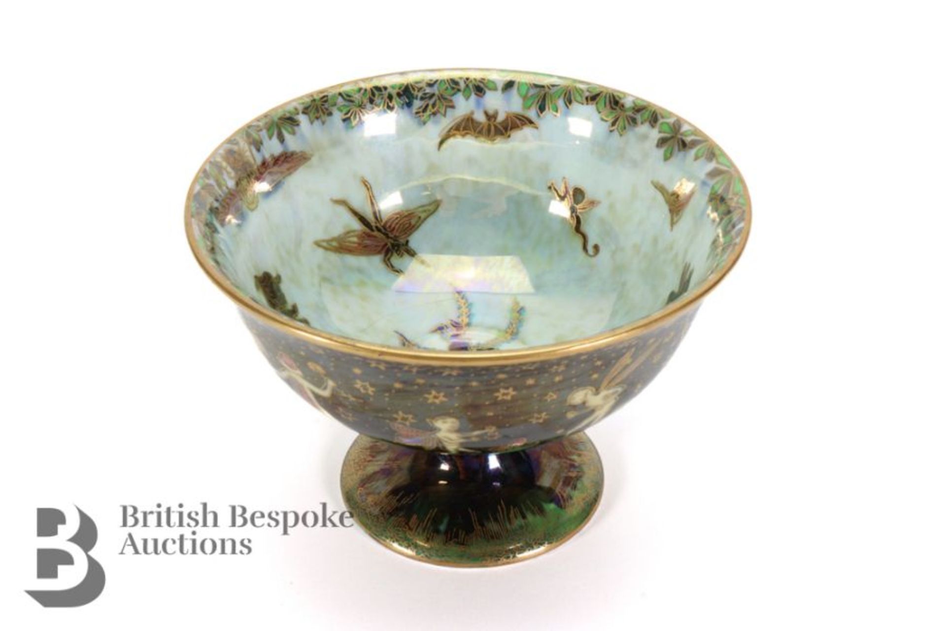 Wedgwood Fairyland Lustre Footed Bowl - Image 2 of 6