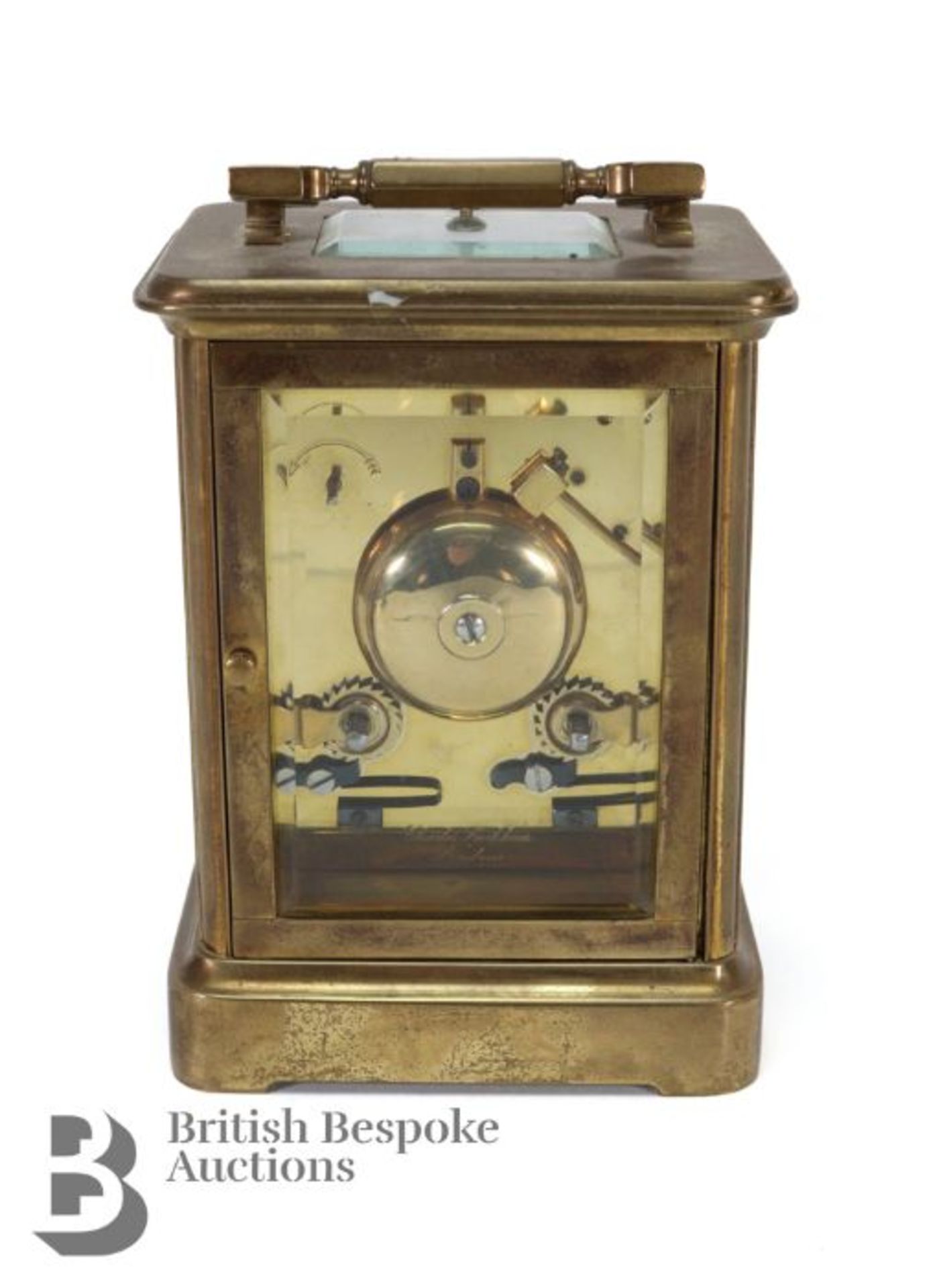 Brass Carriage Clock - Image 5 of 6