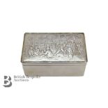 Silver Cigarette Box