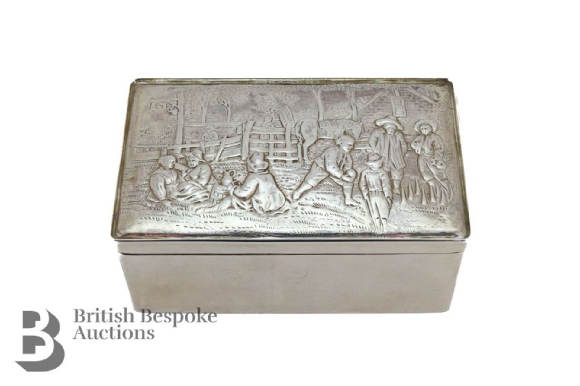 Silver Cigarette Box