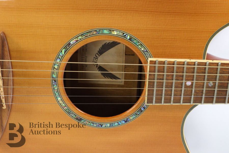 Dean Electro Acoustic Guitar - Image 5 of 12