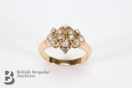 14ct Gold Diamond Ring