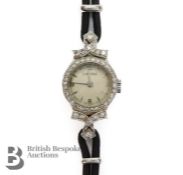 Longines Platinum and Diamond Cocktail Watch - The Late Dame Beryl Grey