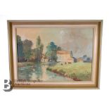 Marcus Holley Ford (1914-1989) Oil on Canvas